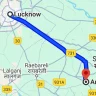 Lucknow To Amethi Distance